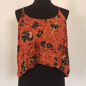 American Rag Cie Boho Tank Top Spaghetti Strap